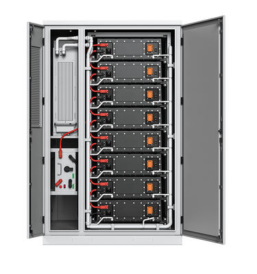 Flüssigkeitskühlschrank 372KWh Hochspannung LiFePo4 Battey Speichersystem Modbus TCP IP67 Schutz