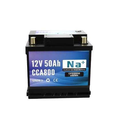 Qualität 12V 50Ah Natrium-Ionen-Startbatterie 800CCA Bluetooth Hochleistungs-All-Weather-Leistung für Lkw Marine und Leistungsfahrzeuge usine