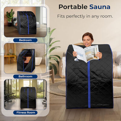 Qualität OEM ODM Fabrik Direkt tragbare Sauna mit Tourmalin Steinen usine
