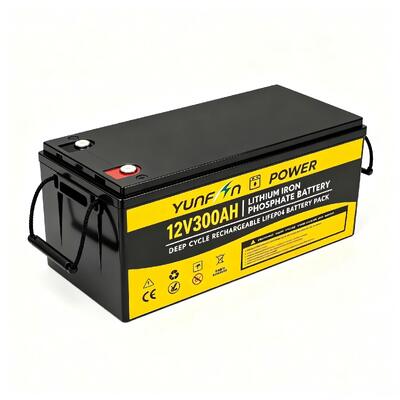 Qualität Yunfan Fabrik Direkt 12,8V 300Ah Lithium-Eisenphosphat-Batterie 5000 Zyklen Off-Grid Solar USV-Backup-Stromversorgung Batterie OEM ODM Fabrik