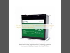 12V 40Ah Lithium-Ionen-Solarbatterie Rücklage RV Golfwagen Lifepo4 Ladebatterie